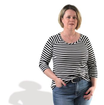 Preview: Fadenkäfer Papierschnittmuster Raglanshirt Damen 